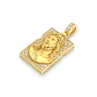 Sacred Portrait Jesus Pendant