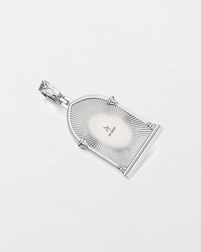 Gothic Window Jesus Pendant