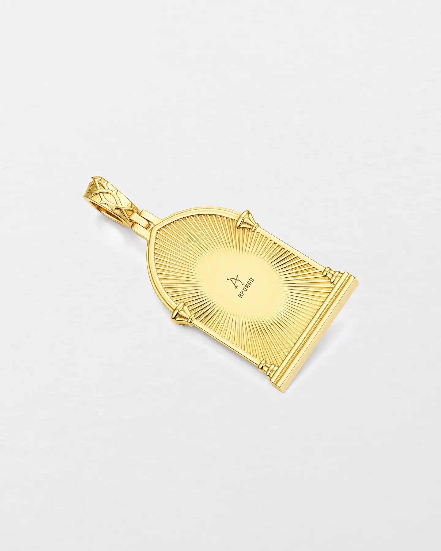 Gothic Window Jesus Pendant