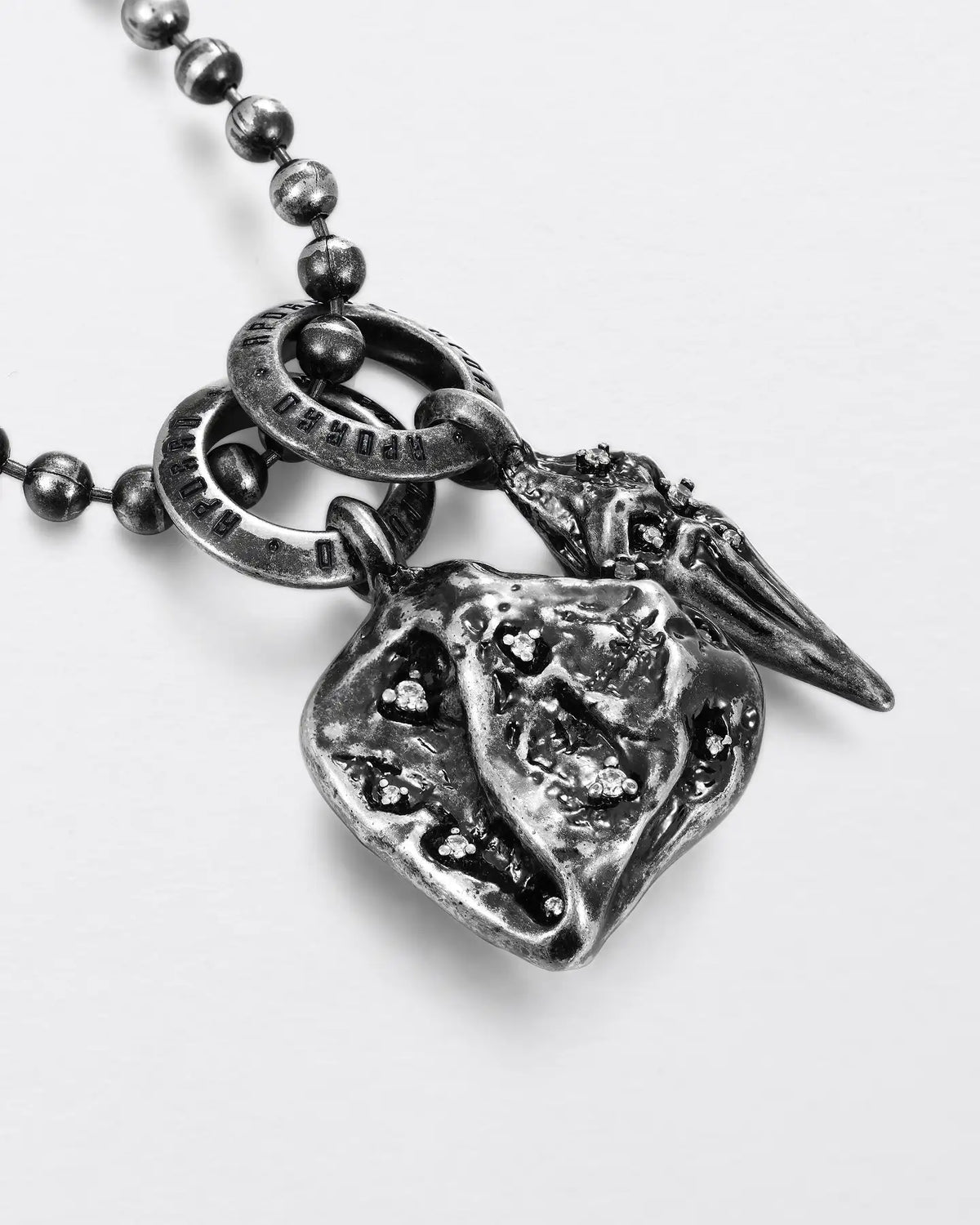 BOULDER & SHANK WEATHERED NECKLACE