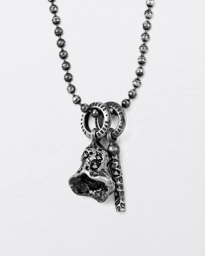 BELL & MONOLITH WEATHERED NECKLACE