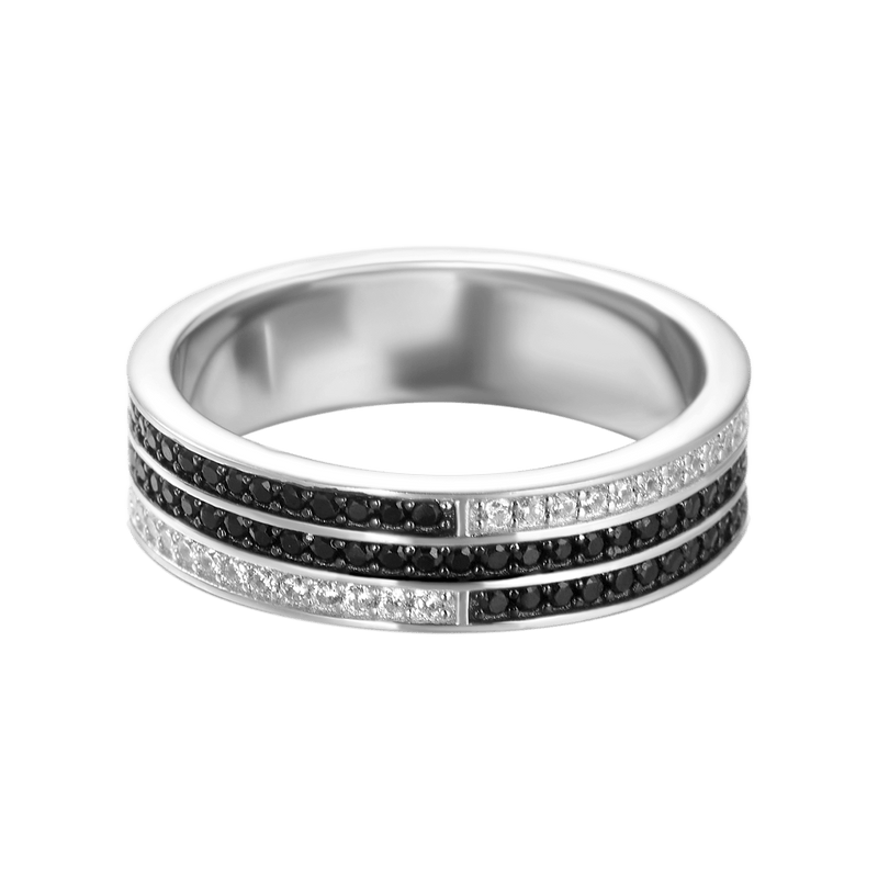 Balance Ring - 2 Reihen Edelsteine - APORRO