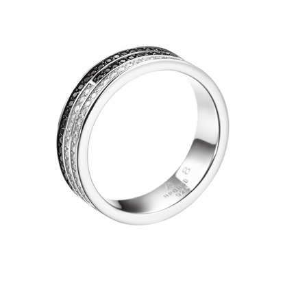 Balance Ring - 3 Reihen Edelsteine