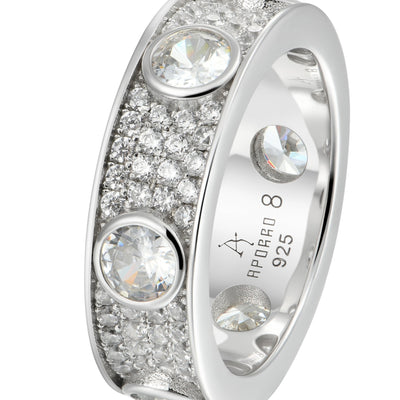 Bague ronde audacieuse