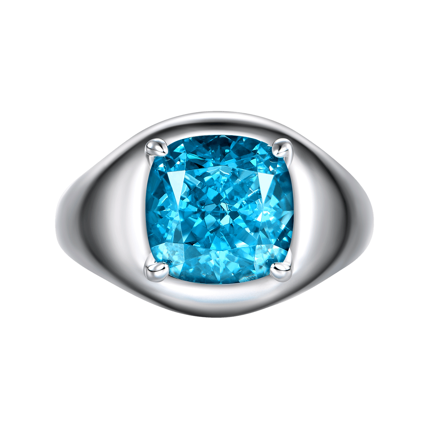 Anillo de miami de hielo aplastado