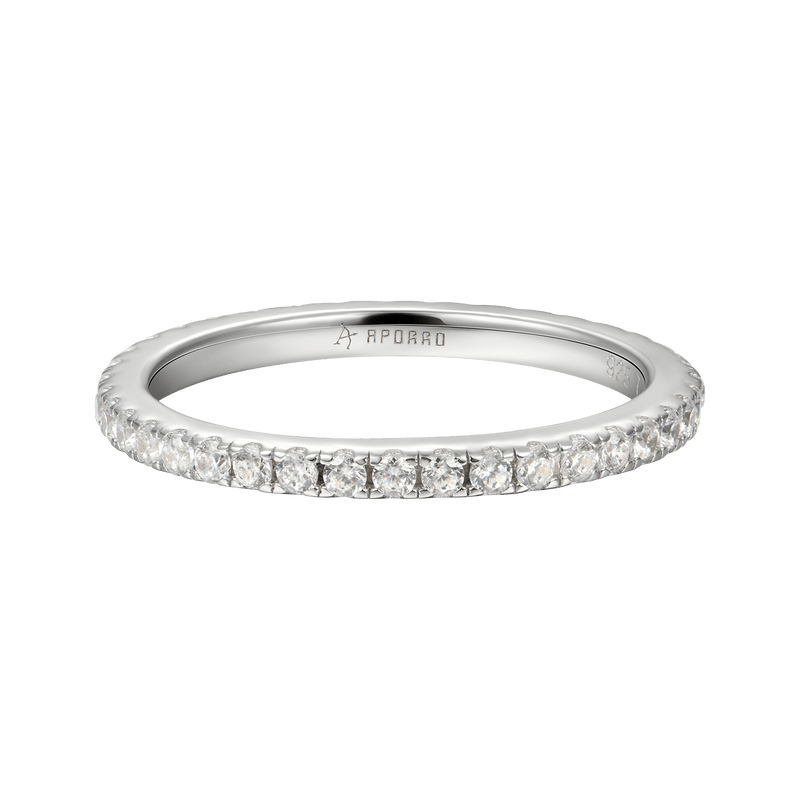 1.5MM Round Eternity Ring for Men & Women - APORRO