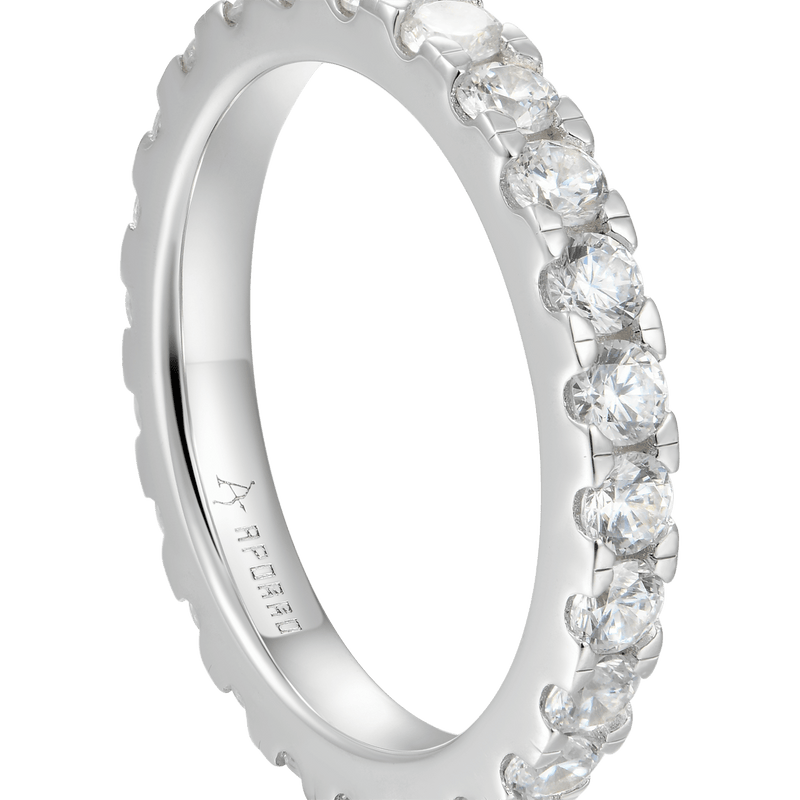 1.5MM Round Eternity Ring for Men & Women - APORRO