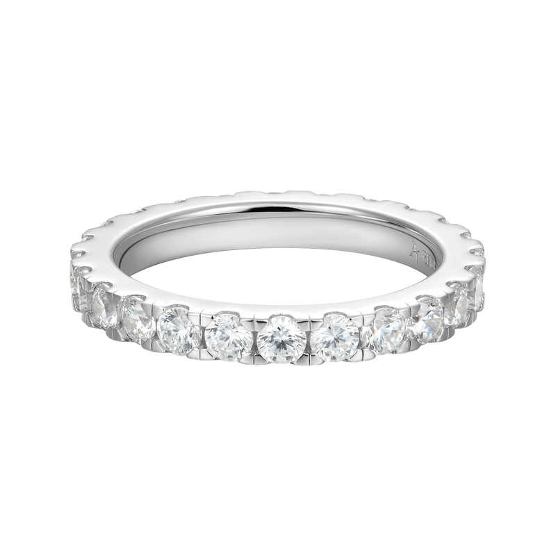 1.5MM Round Eternity Ring for Men & Women - APORRO