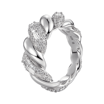Anillo de cuerda retorcida