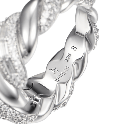 Anillo de cuerda retorcida