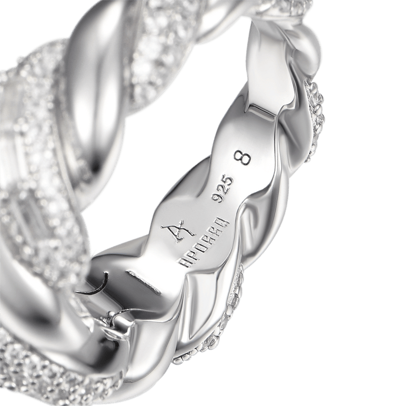 Gedrehte Seil Ring (Vorverkauf) - APORRO