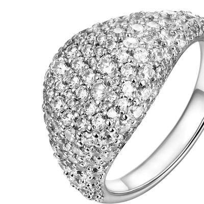 Anillo de sello con sello helado