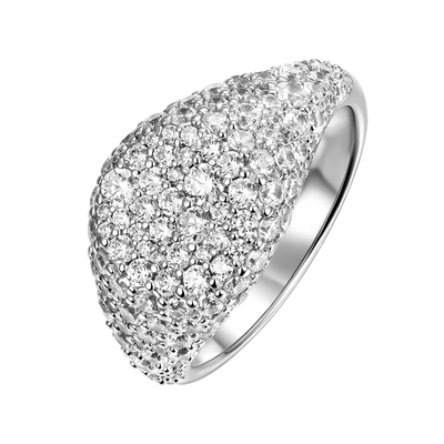 Anillo de sello con sello helado