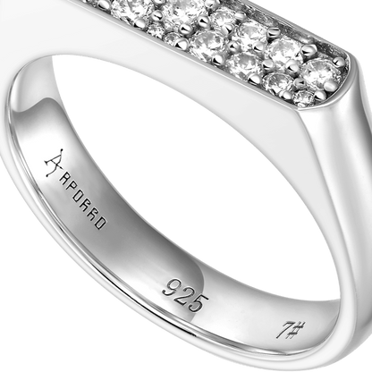 Women's Bar Stacking Ring