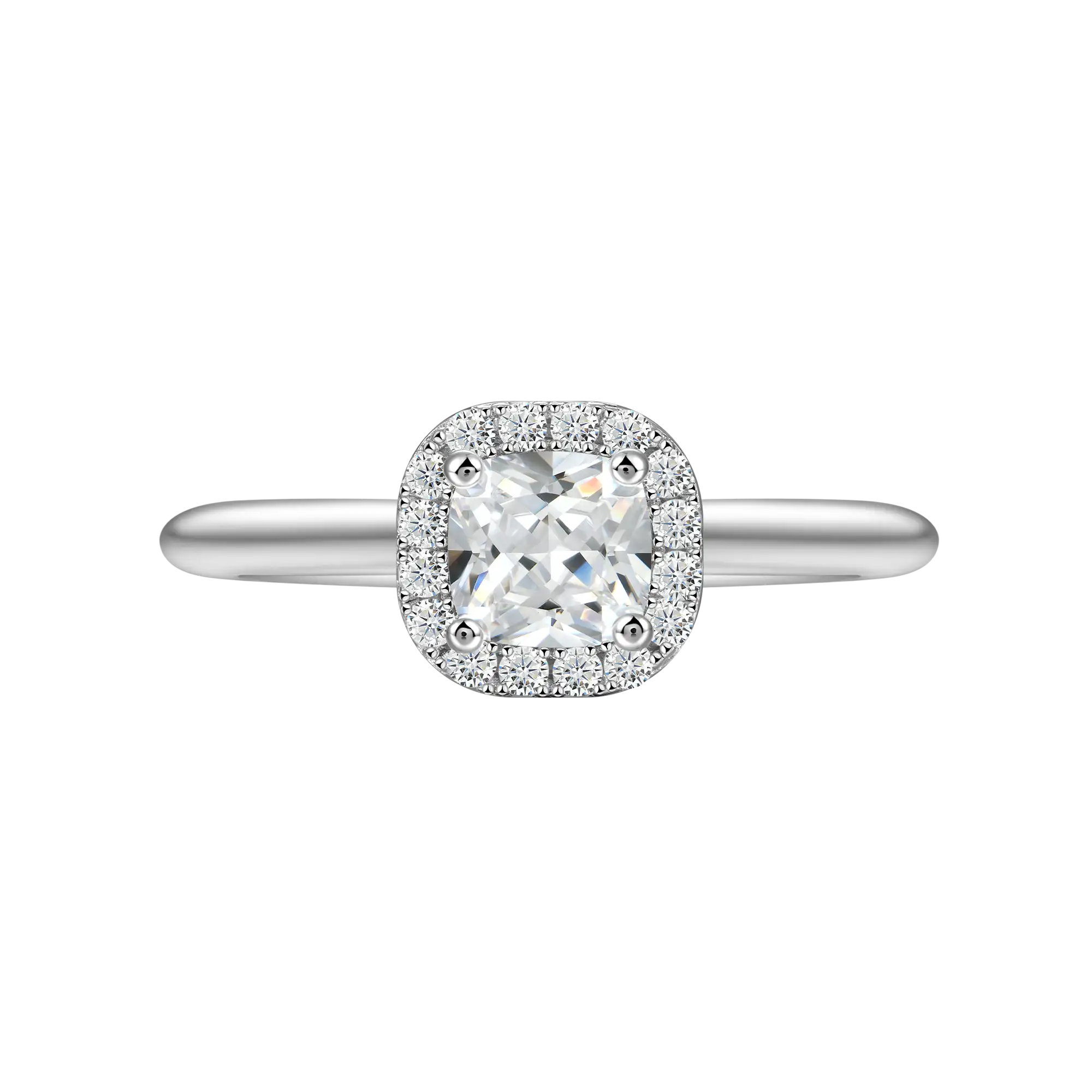 Love 1477 Anello di fidanzamento personalizzato Moissanite