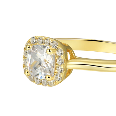 Bague de fiançailles personnalisée LOVE 1477 Moissanite
