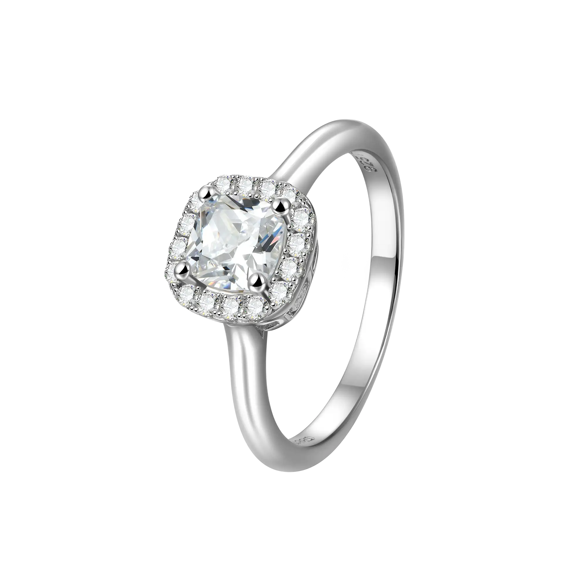 Liebe 1477 Moissanite Custom Engagement Ring