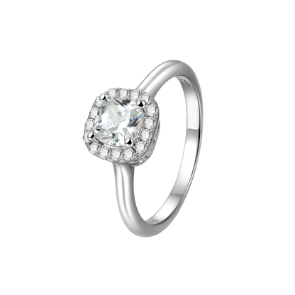 Love 1477 Anello di fidanzamento personalizzato Moissanite