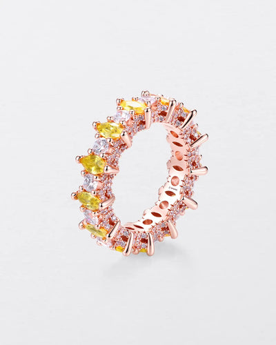 Marquise Cut Puzzle Ring
