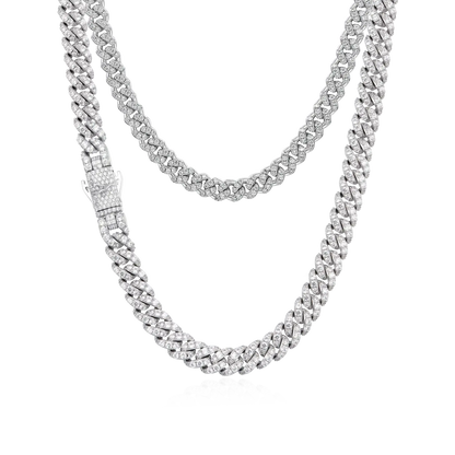Couple Cuban Chain Set
