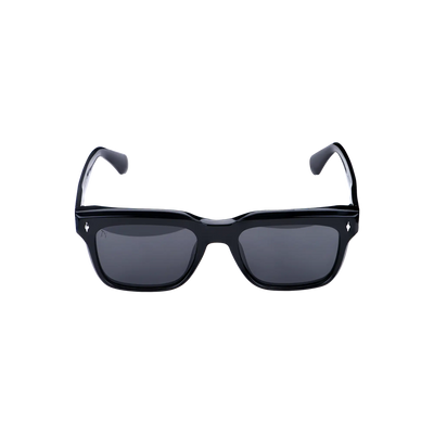 APORRO Ultra Black Sunglasses + Leather Case