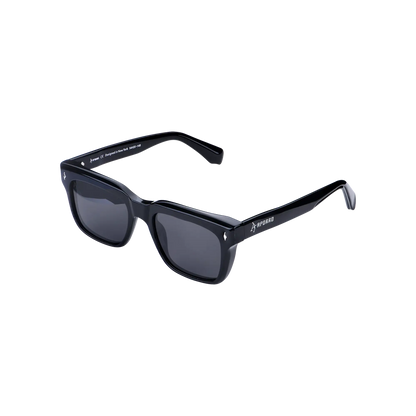 Lunettes de soleil APORRO Ultra Black + étui en cuir