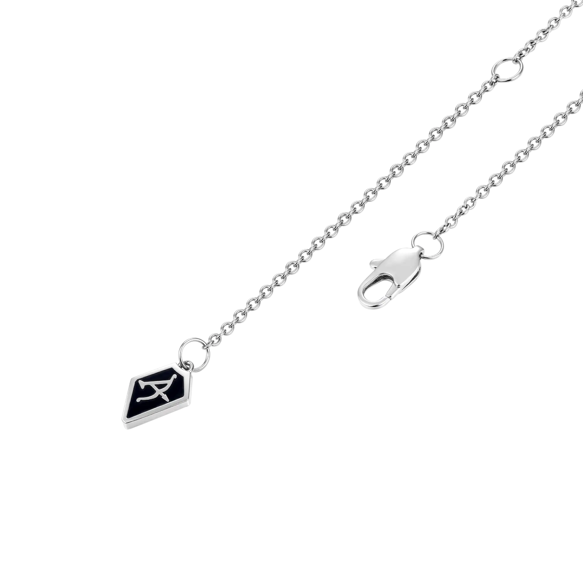 Custom Old English & Manta Name Necklace Set