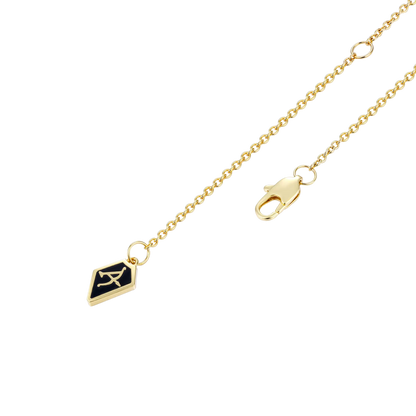 Vintage Cross & Custom Name Necklace Set