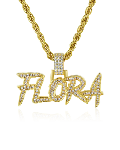 Custom Coke Boys Font Name Pendant