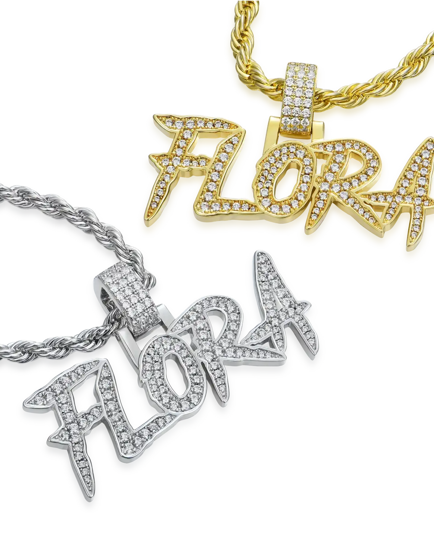 Custom Coke Boys Font Name Pendant