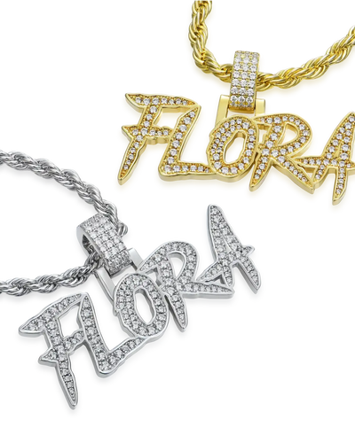 Custom Coke Boys Font Name Pendant