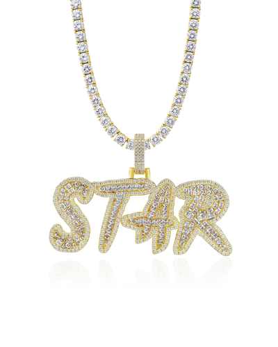 Custom Coke Boys Font Pendant