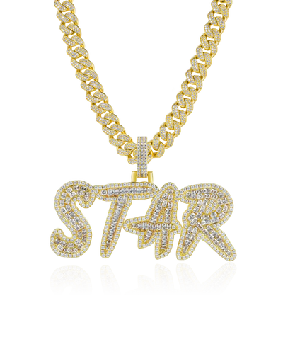 Custom Coke Boys Font Pendant