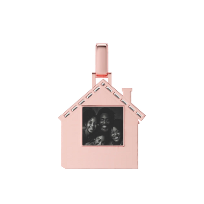 Custom House Photo Pendant