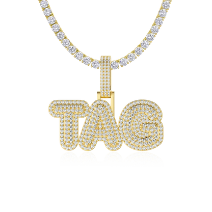 Colgante de fuentes de burbujas personalizadas