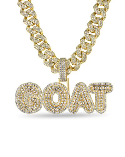 Custom Bubble Font Pendant