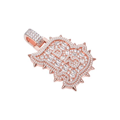 Custom Willow Nail Font Pendant