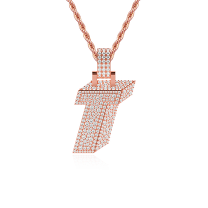 Custom 3D University Logo Pendant