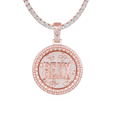 Custom Rotating Disc Pendant-51mm