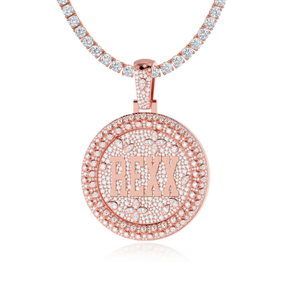 Custom Rotating Disc Pendant-51mm