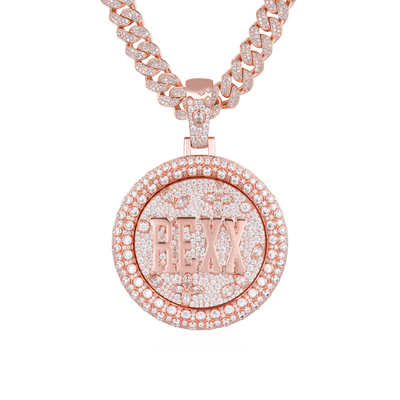 Custom Rotating Disc Pendant-51mm