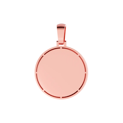 Custom Rotating Disc Pendant-51mm