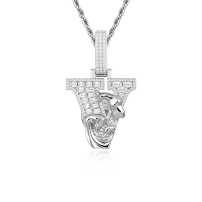 Custom Wave Font Pendant