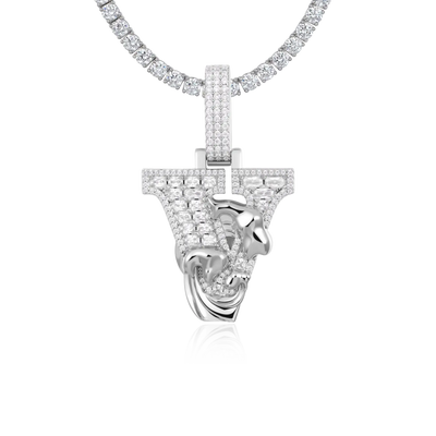 Custom Wave Font Pendant