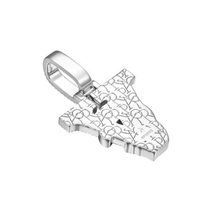 Custom Wave Font Pendant