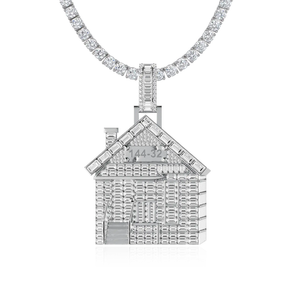 Custom House Photo Pendant