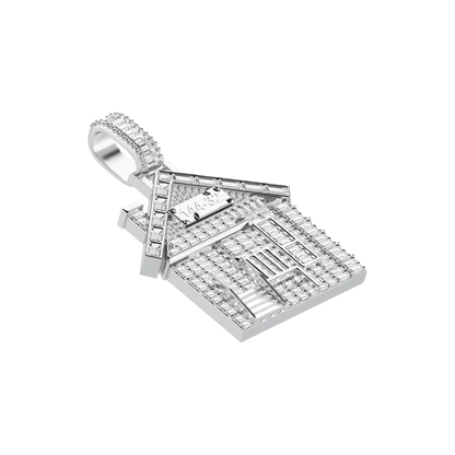 Custom House Photo Pendant
