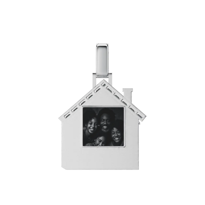 Custom House Photo Pendant