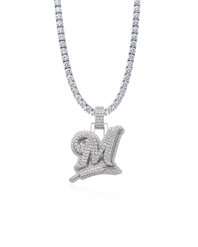 Custom Wheat Ears 3D Letter Pendant
