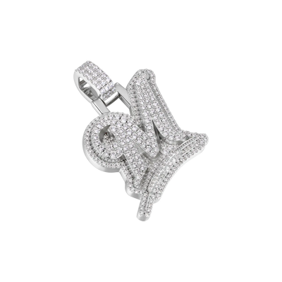 Custom Wheat Ears 3D Letter Pendant